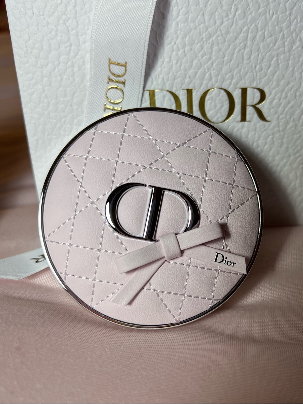 Dior Forever Cushion Case Pink Bow NEW Limited Edition | Case Only |